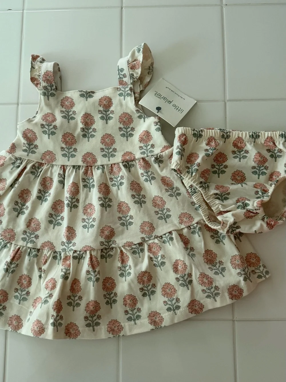 Little planet dress & diaper cover